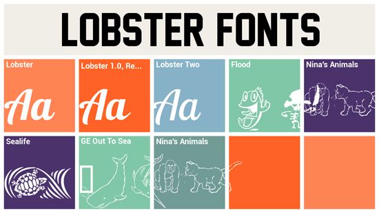 Top 13 Font chữ thiết kế Logo ấn tượng dành cho dân thiết kế 24 Font chữ thiết kế logo Lobster