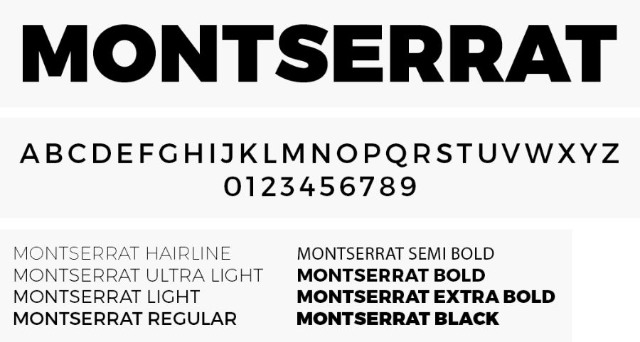 Top 13 Font chữ thiết kế Logo ấn tượng dành cho dân thiết kế 25 Font chữ thiết kế logo Montserrat